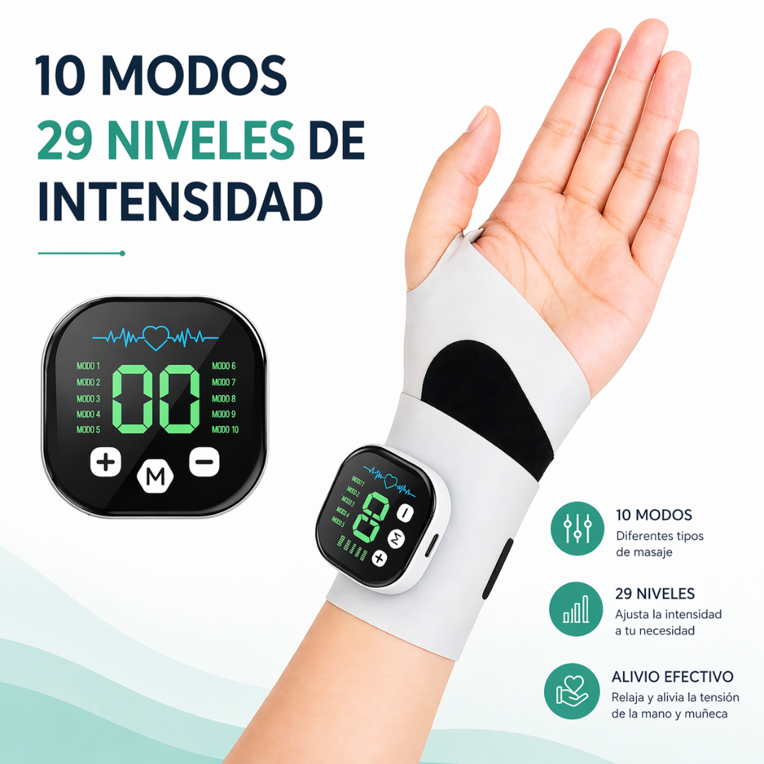 Muñequera EMS | Alivio del Dolor Articular