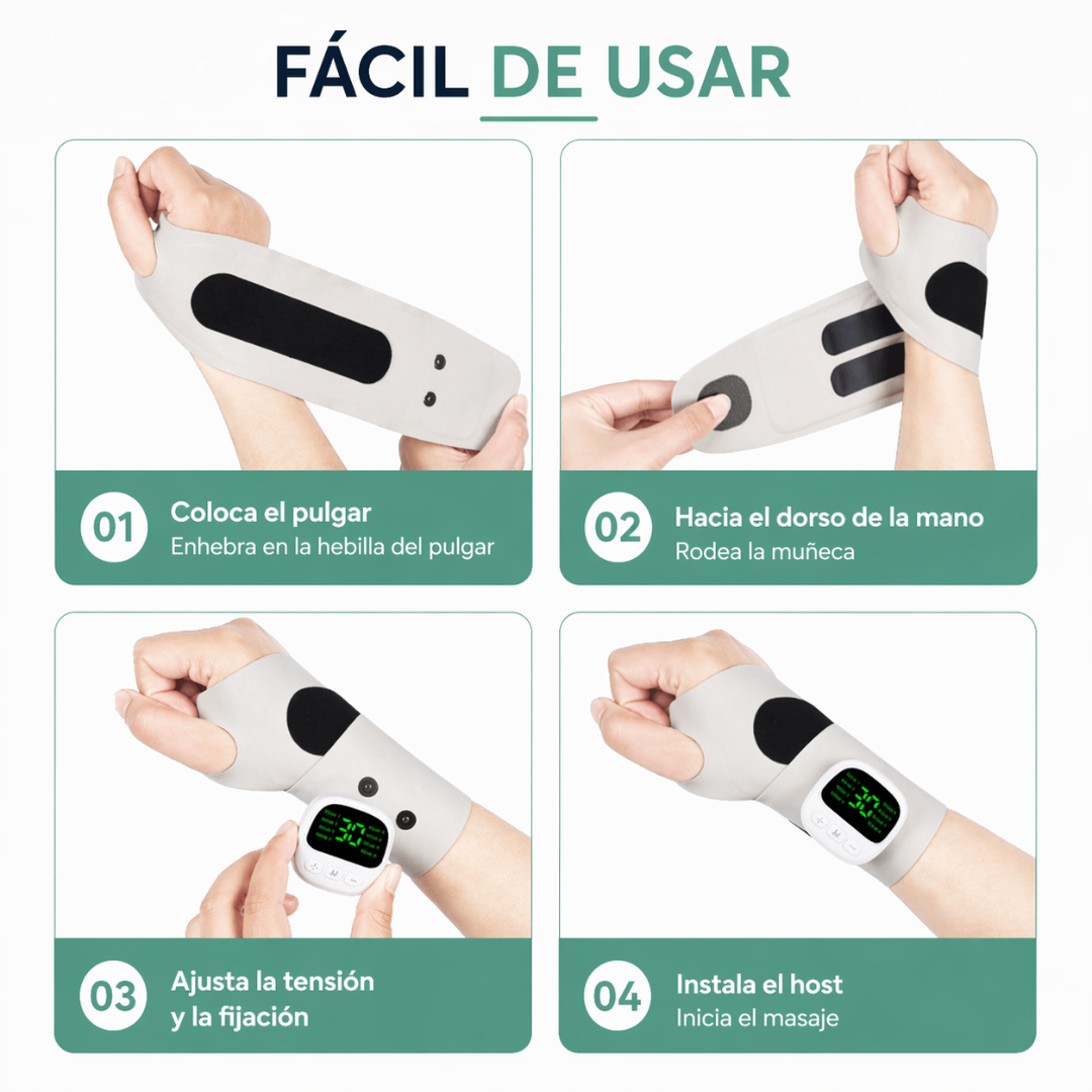 Muñequera EMS | Alivio del Dolor Articular
