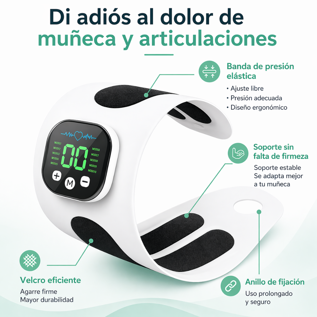 Muñequera EMS | Alivio del Dolor Articular